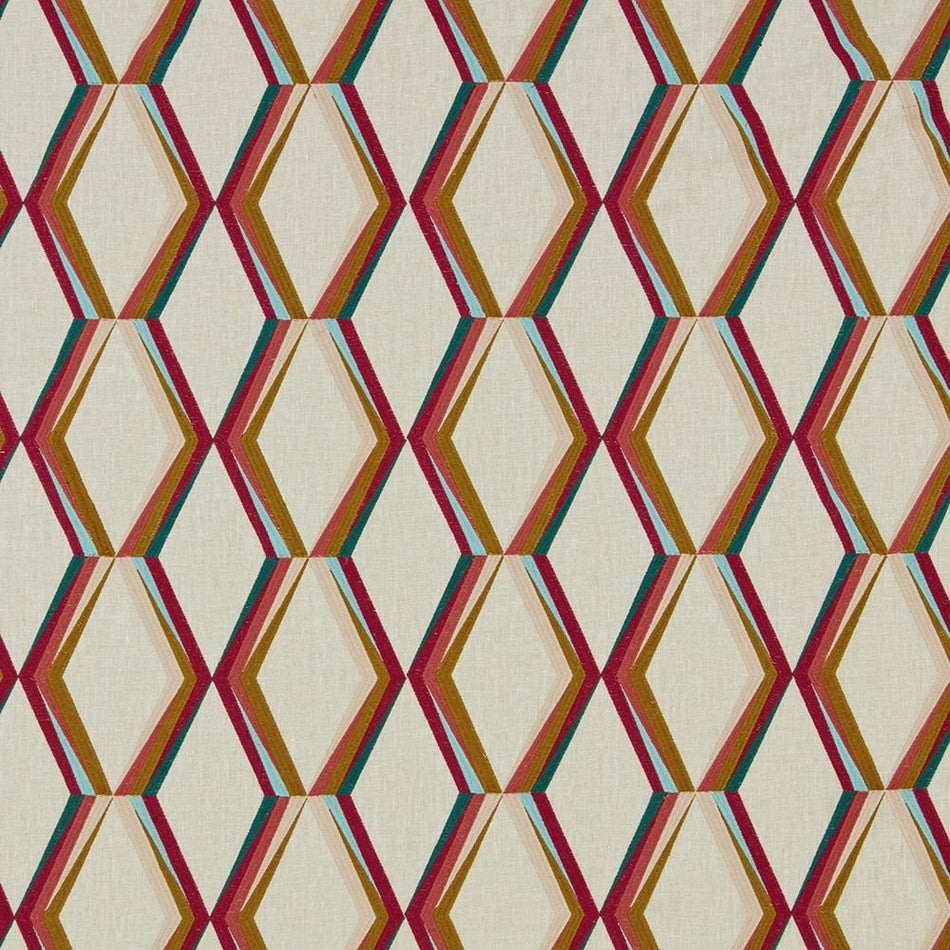 Iliv Geometrica Paragon Bilberry Fabric