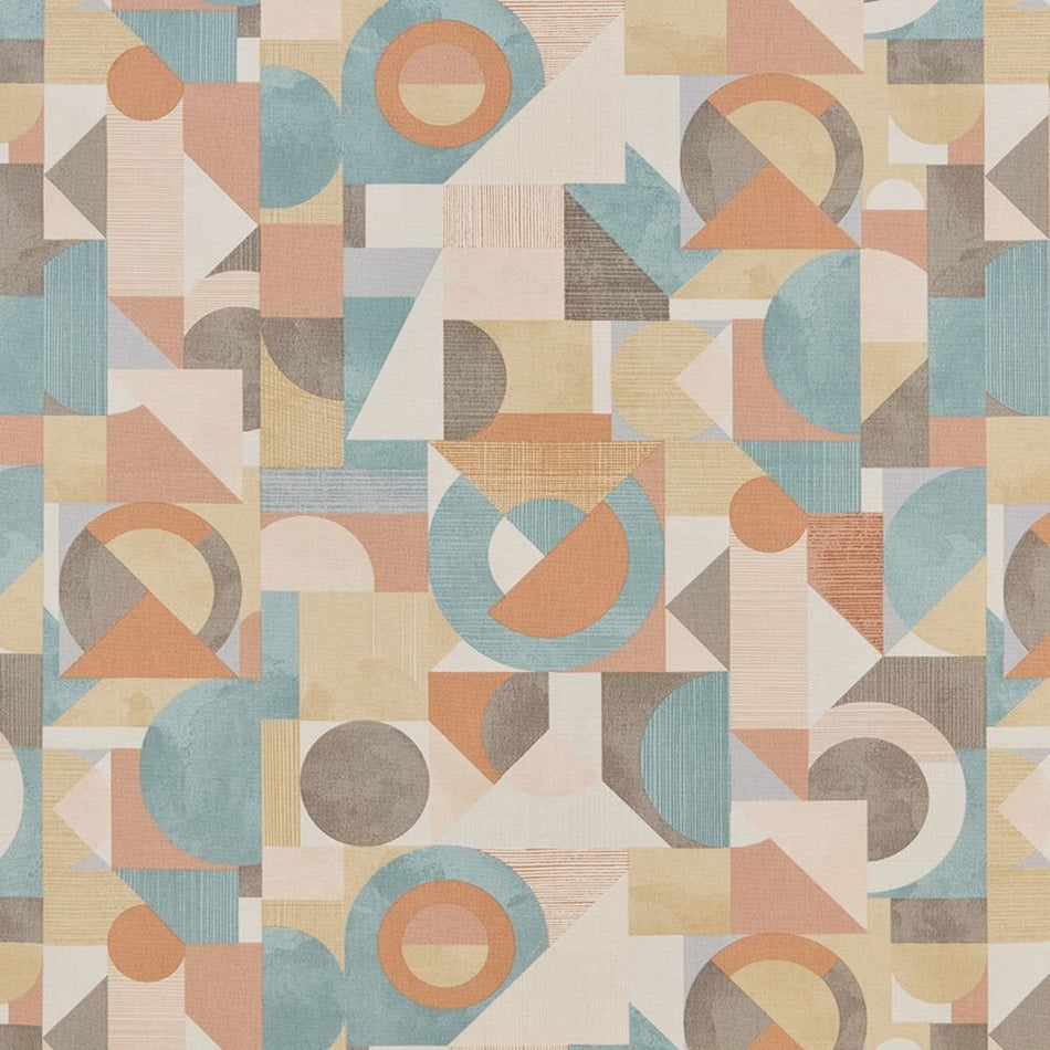 Iliv Geometrica Geometrica Mandarin Velvet Fabric