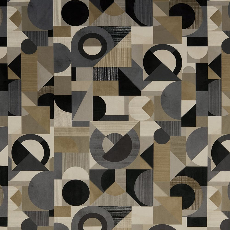 Iliv Geometrica Geometrica Mineral Velvet Fabric