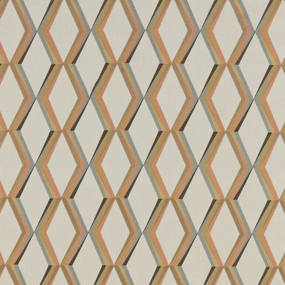 Iliv Geometrica Paragon Mandarin Fabric
