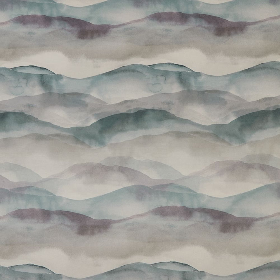 Iliv Water Meadow Landscape Cornflower Fabric
