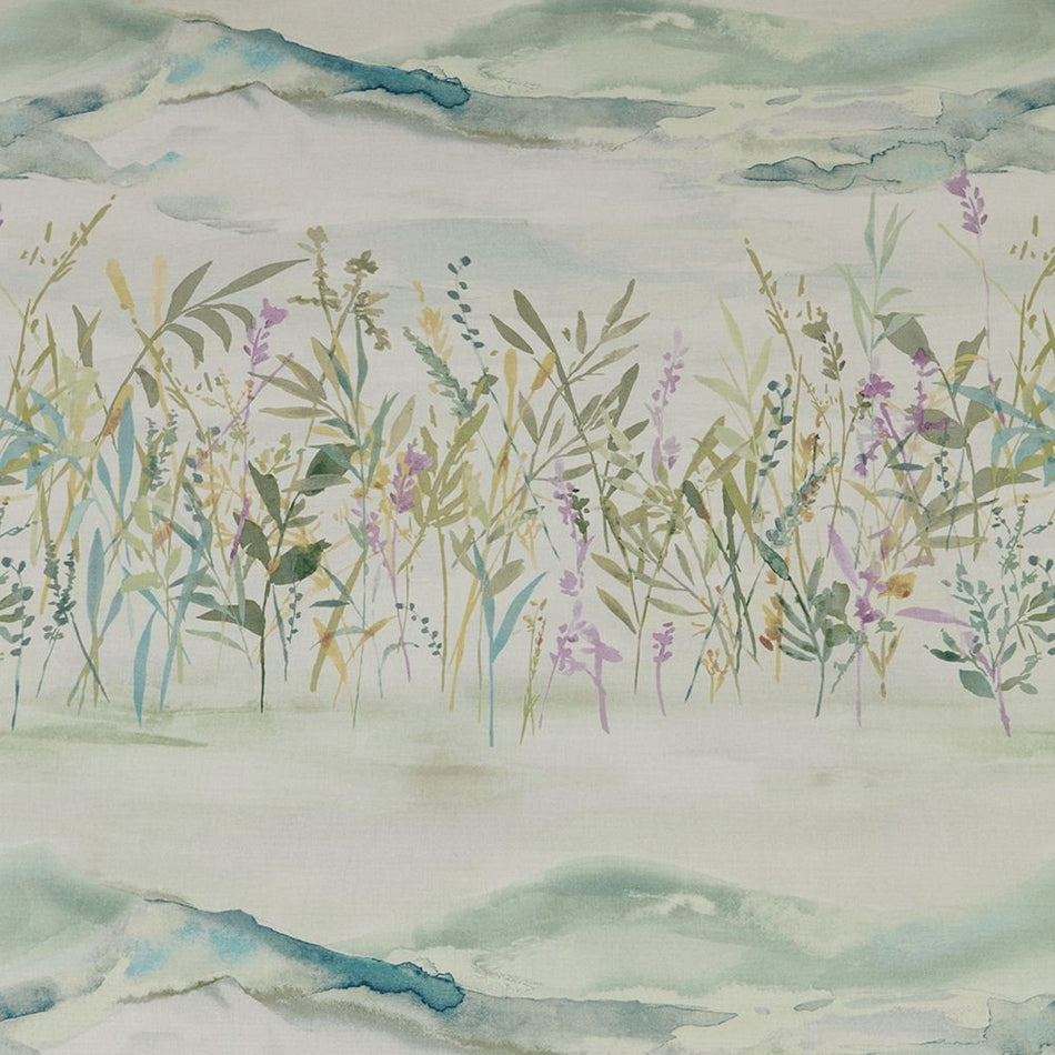 Iliv Water Meadow Marshlands Jade Fabric
