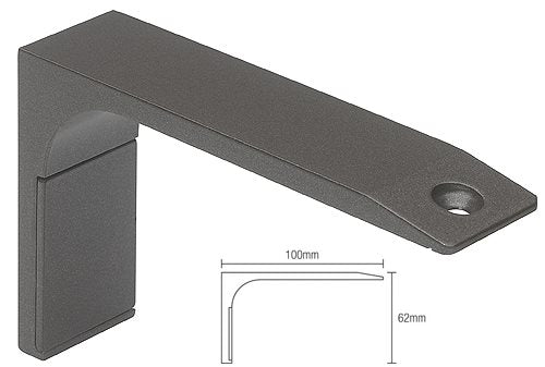 Silent Gliss Metropole Fillet Design Bracket Bronze