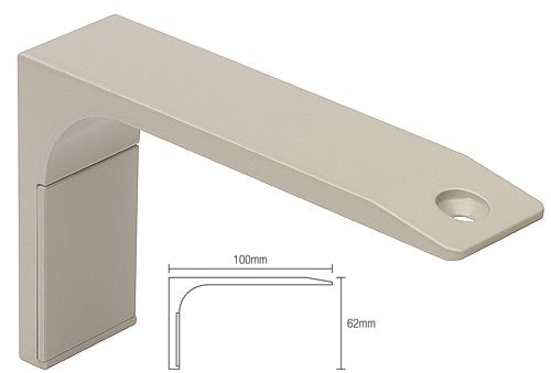 Silent Gliss Metropole Fillet Design 11669 Bracket Taupe