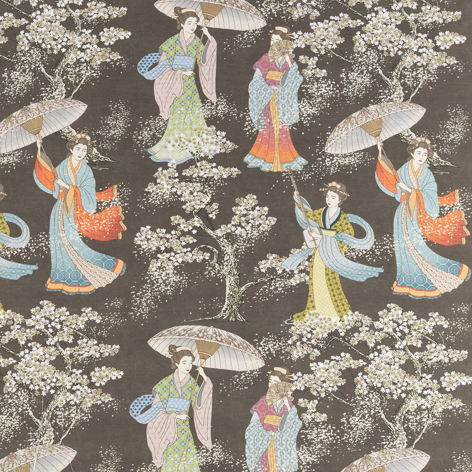Beaumont Textiles Ereganto Shibui Anthracite Fabric