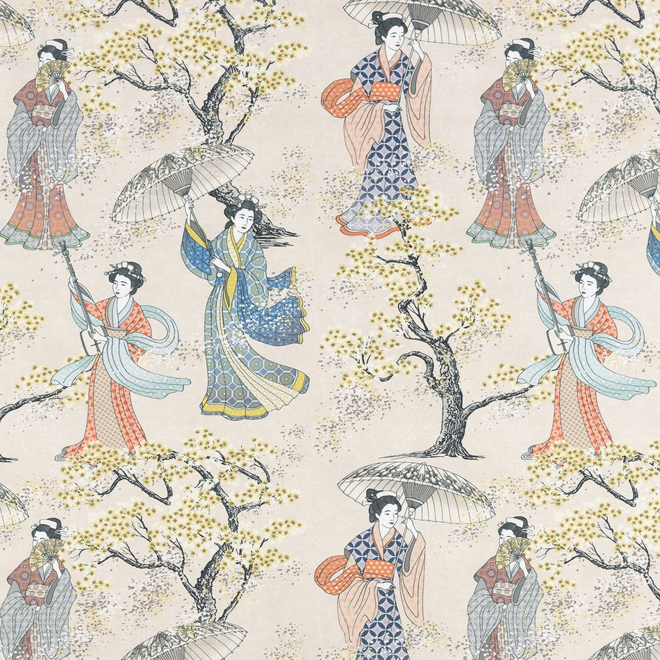 Beaumont Textiles Ereganto Shibui Parchment Fabric