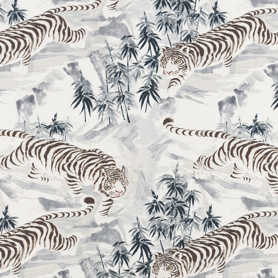 Beaumont Textiles Ereganto Tora Snow Fabric