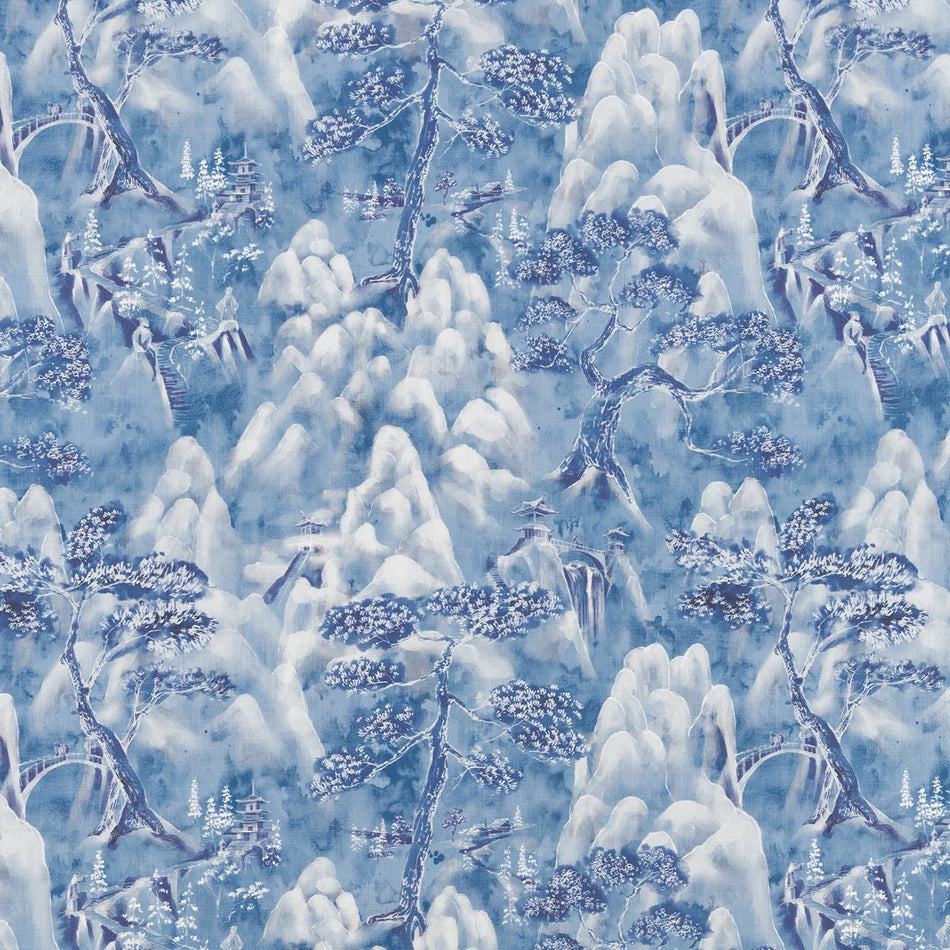 Beaumont Textiles Ereganto Yama Sapphire Fabric