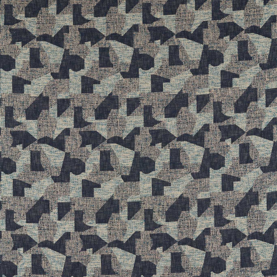 Clarke & Clarke Soren Espen Peacock Fabric