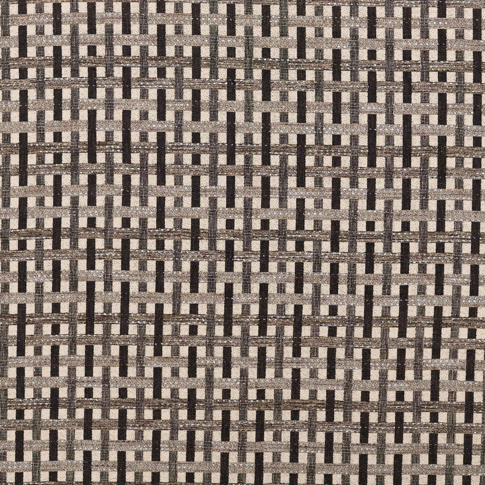 Clarke & Clarke Soren Kasper Charcoal/Linen Fabric