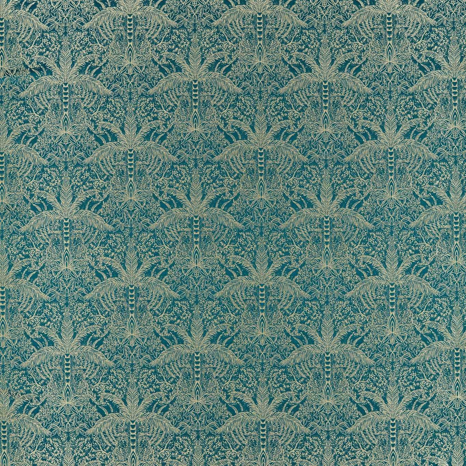 Clarke & Clarke Exotica 2 Lumino Kingfisher Fabric