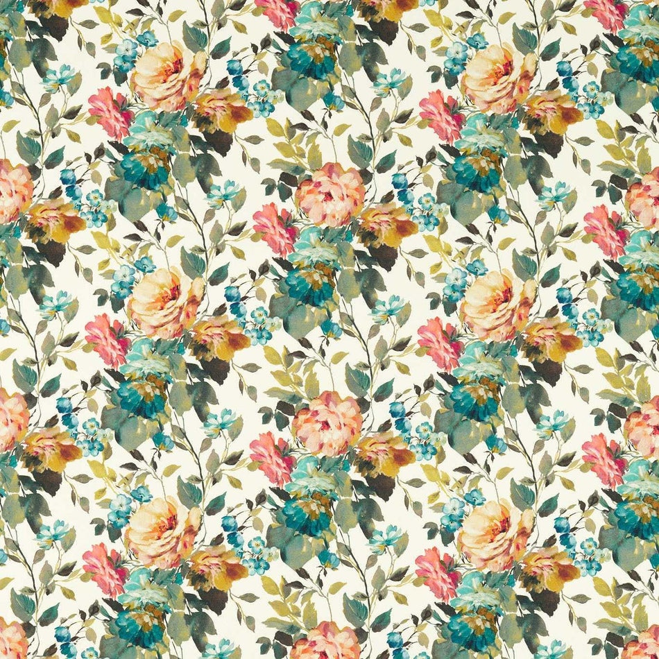 Clarke & Clarke Exotica 2 Bloom Antique Fabric