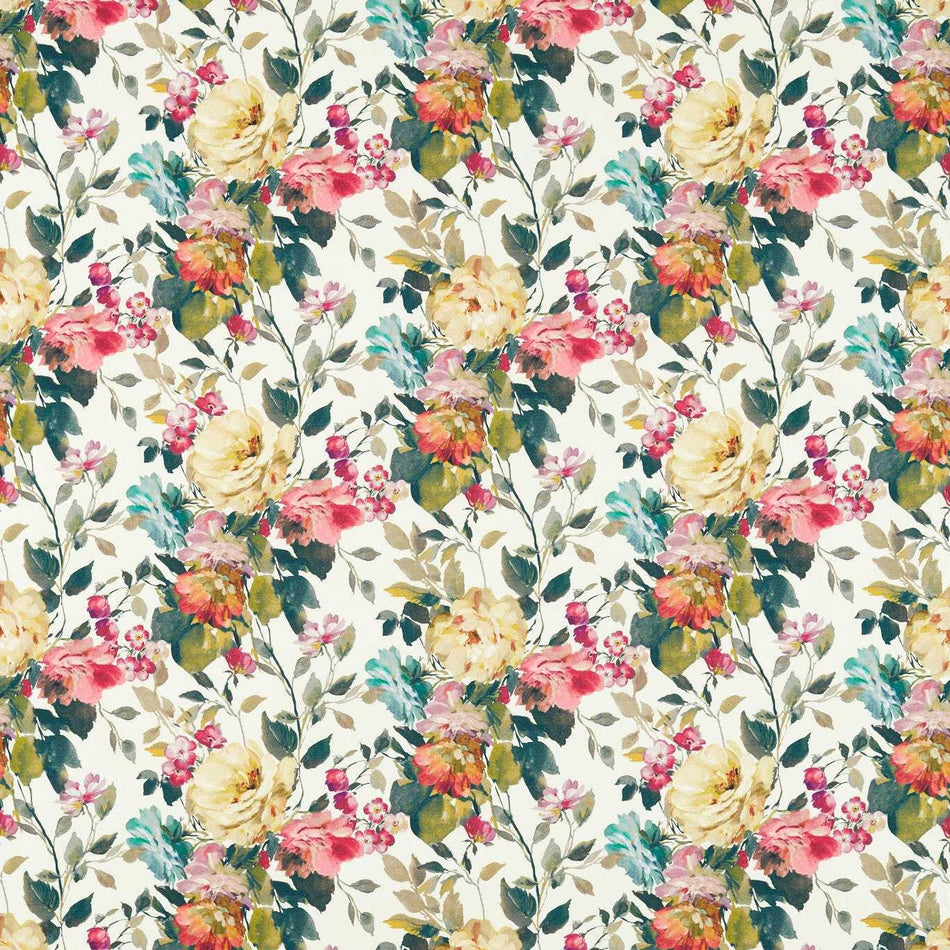 Clarke & Clarke Exotica 2 Bloom Multi Fabric