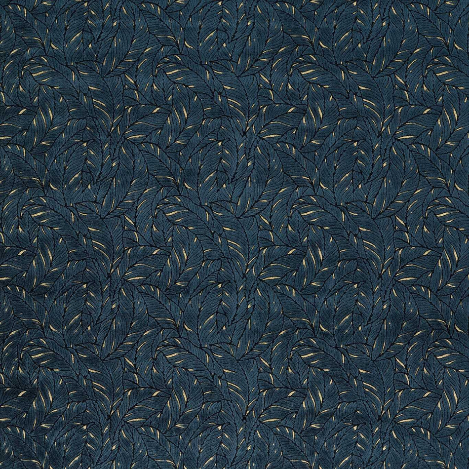 Clarke & Clarke Exotica 2 Selva Midnight/Gold Fabric