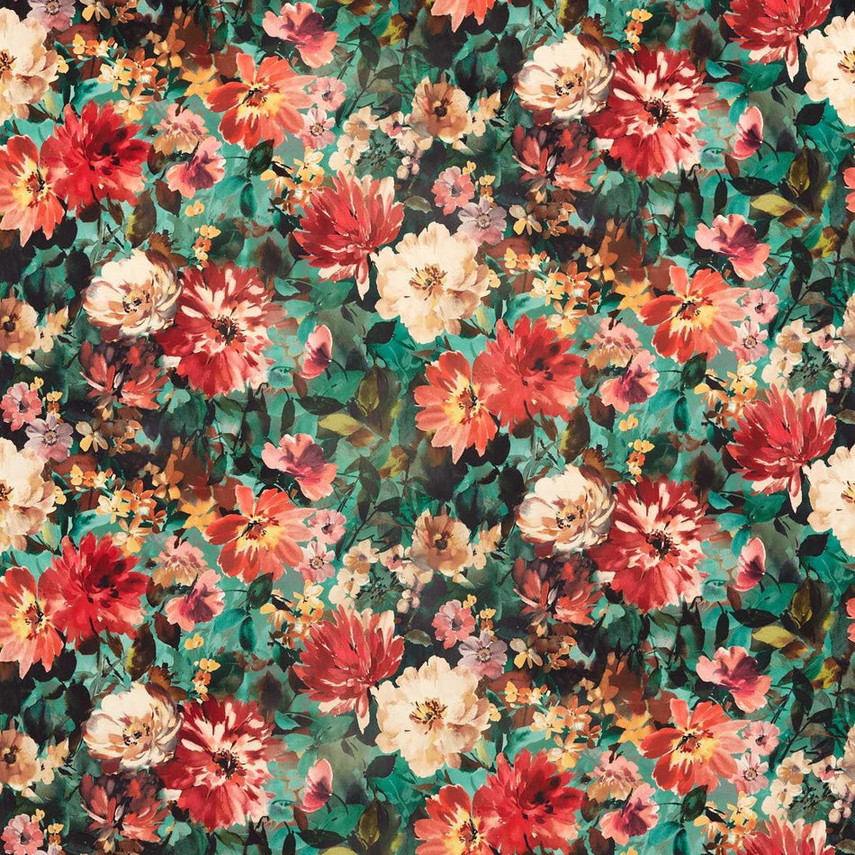Clarke & Clarke Exotica 2 Tahiti Antique/Mineral Fabric