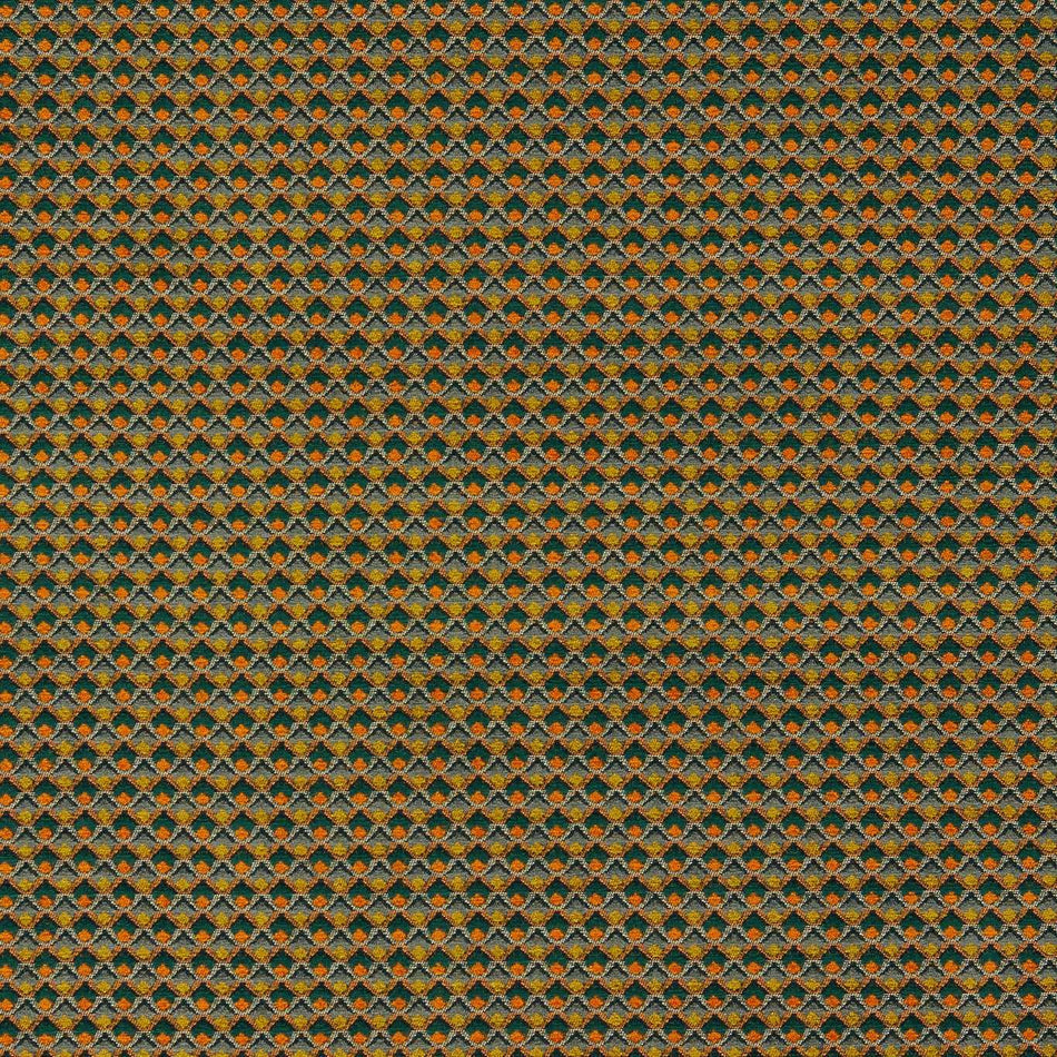 Clarke & Clarke Equinox 2 Lyra Spice/Forest Fabric