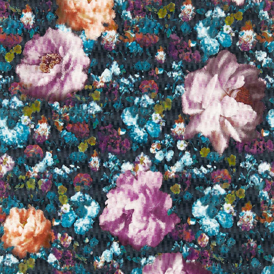 Clarke & Clarke Fusion Camile Midnight Wallpaper