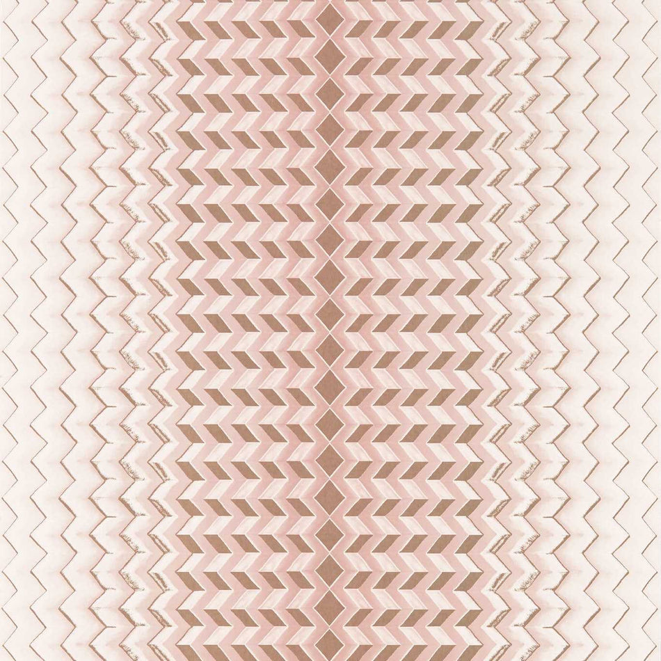 Clarke & Clarke Fusion Fragment Blush/Gold Wallpaper