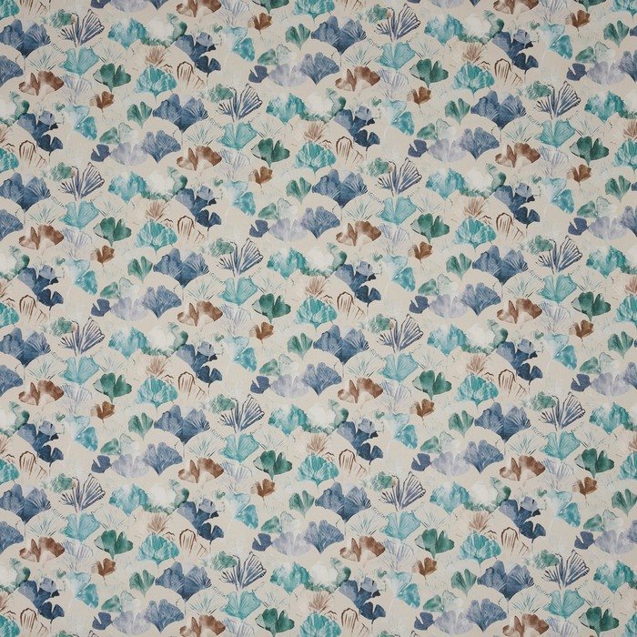 Prestigious Textiles Palm Springs Palm Beach Indigo Fabric