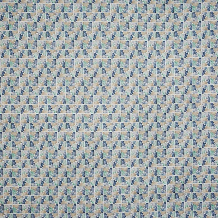 Prestigious Textiles Palm Springs Ocean Side Indigo Fabric