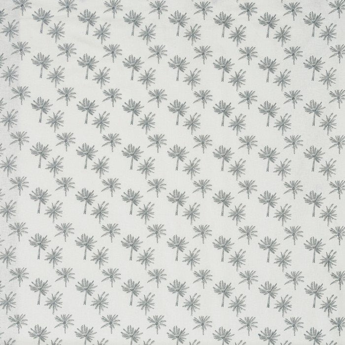 Prestigious Textiles Palm Springs Little Palm Silver Fabric