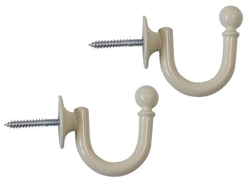 Laura Ashley Ball End Hook Cream