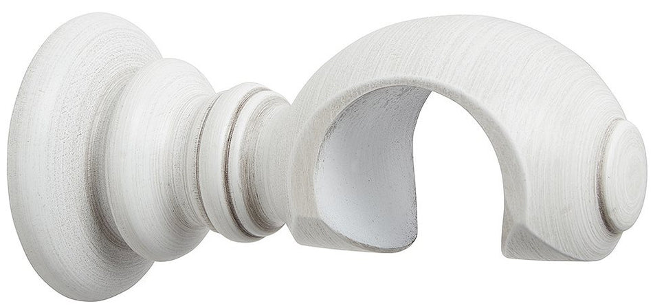 Modern Country 45mm, 55mm Wood Clasp Bracket Brushed Ivory
