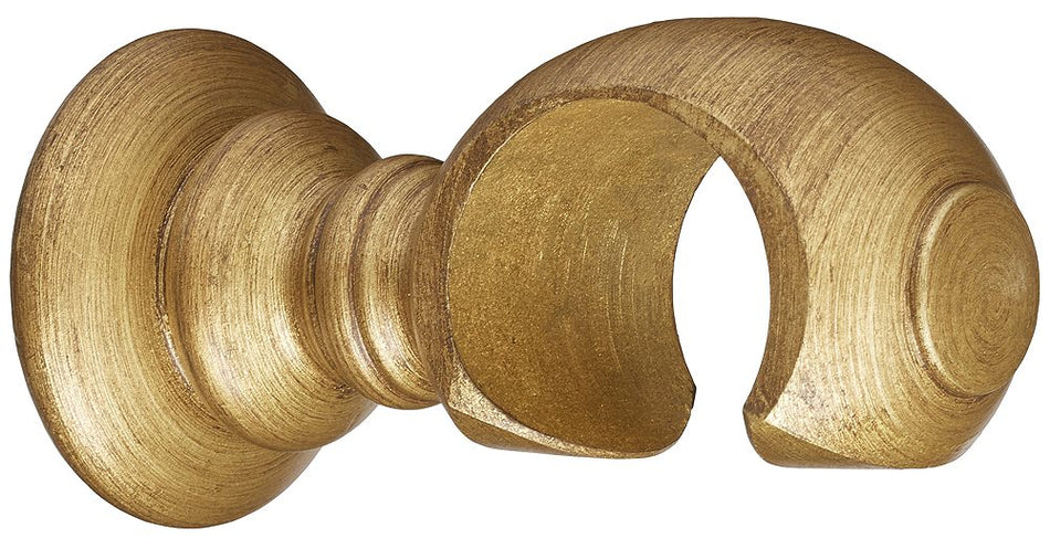 Museum 45mm & 55mm Wood Clasp Bracket Antique Gilt