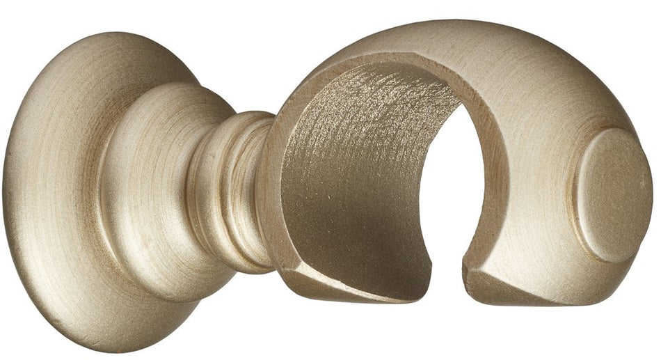 Museum 45mm & 55mm Wood Clasp Bracket Satin Oyster