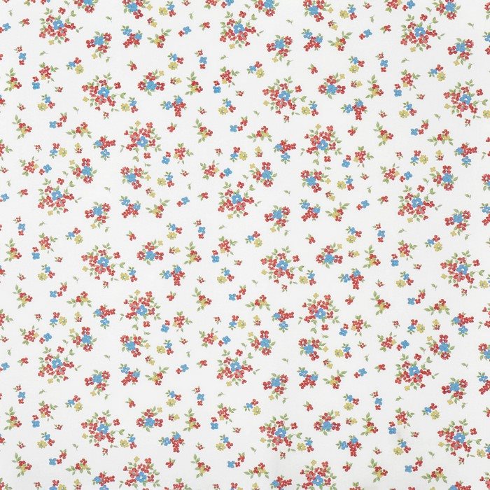 Prestigious Textiles Vintage Mavis Poppy Fabric