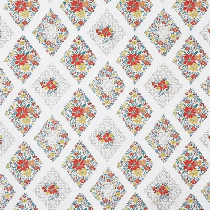 Prestigious Textiles Vintage Bibury Poppy Fabric
