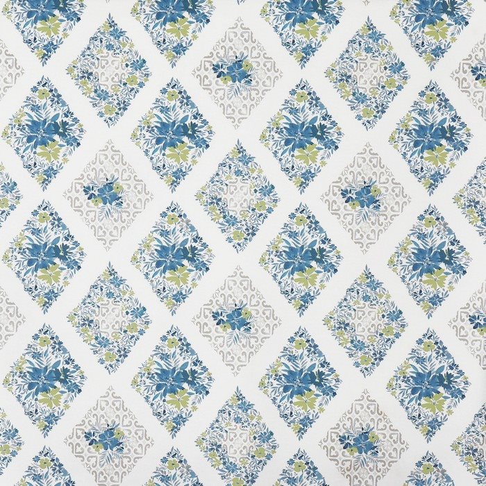 Prestigious Textiles Vintage Bibury Cornflower Fabric
