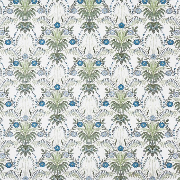 Prestigious Textiles Vintage Cotswold Cornflower Fabric
