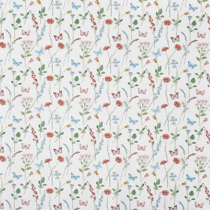 Prestigious Textiles Vintage Gracie Poppy Fabric