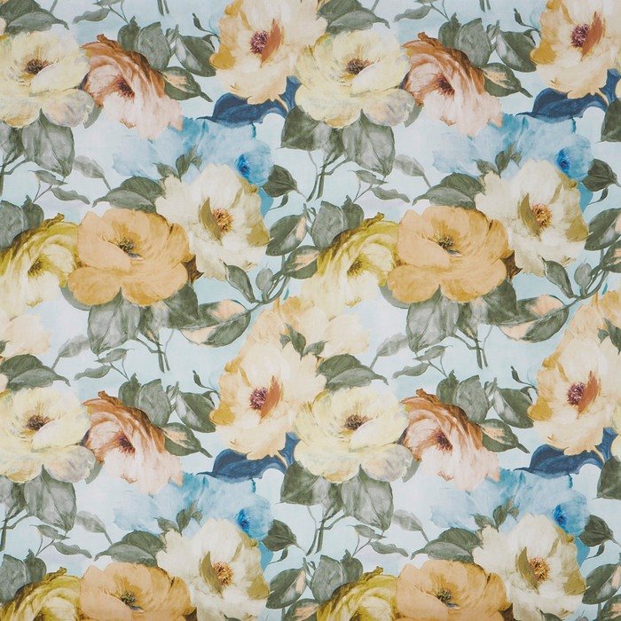 Prestigious Textiles Painted Canvas Amelia Aruba Fabric