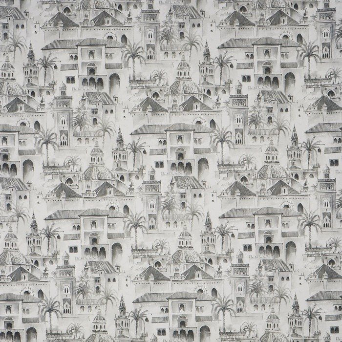 Prestigious Textiles Painted Canvas Voyage Stone Fabric
