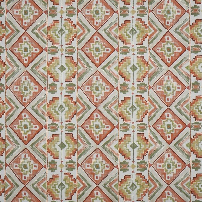 Prestigious Textiles Painted Canvas Explorer Papaya Fabric