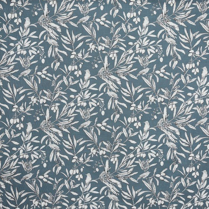 Prestigious Textiles New Forest Aviary Bluebell Fabric