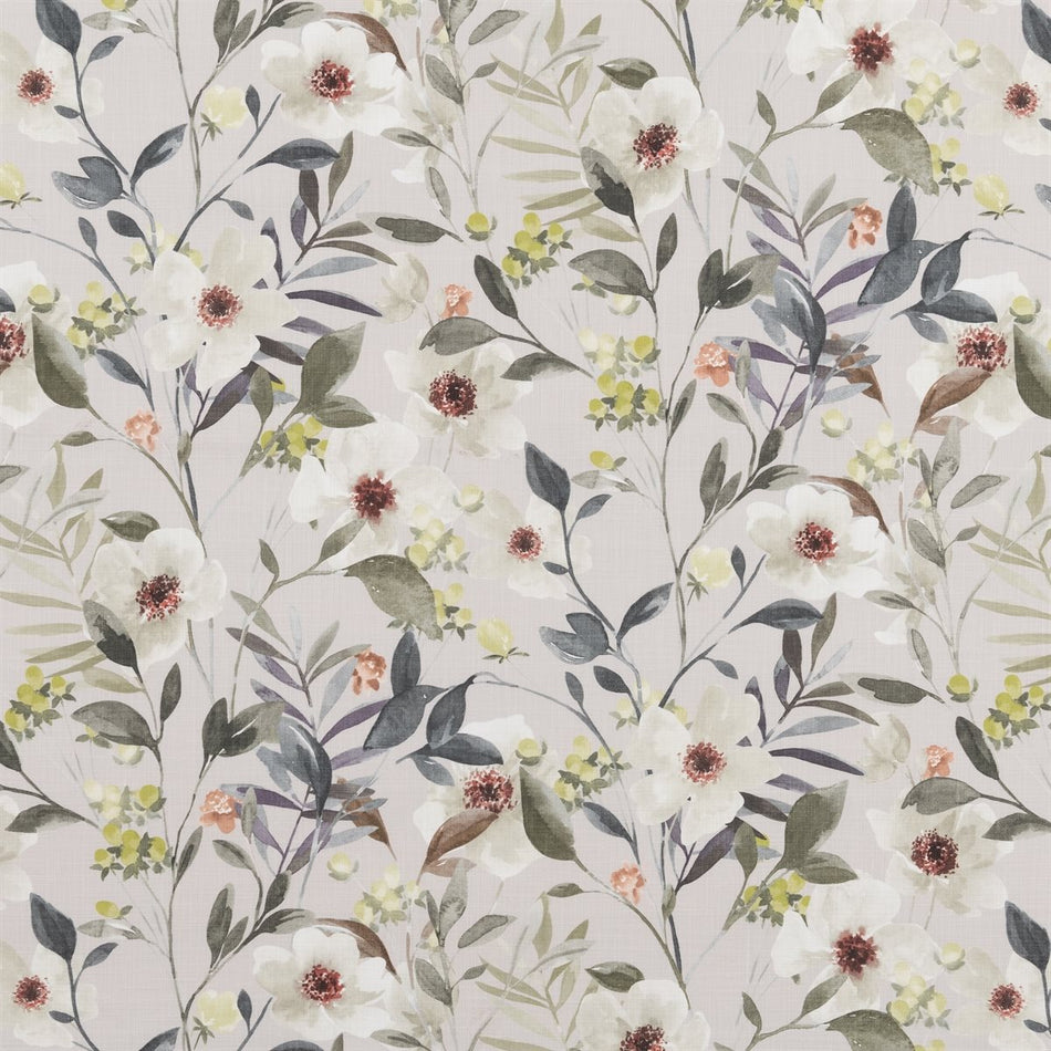 Beaumont Textiles Cottage Garden Kew Winter Fabric