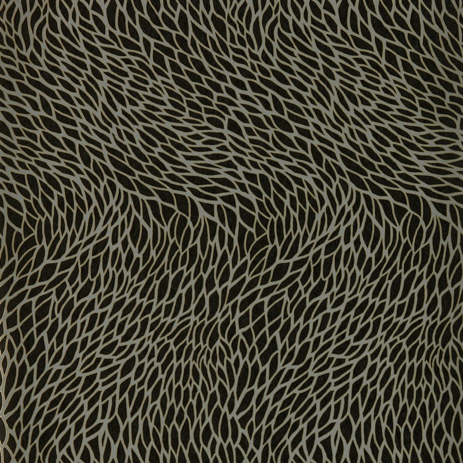Clarke & Clarke Lusso Corallino Noir Wallpaper