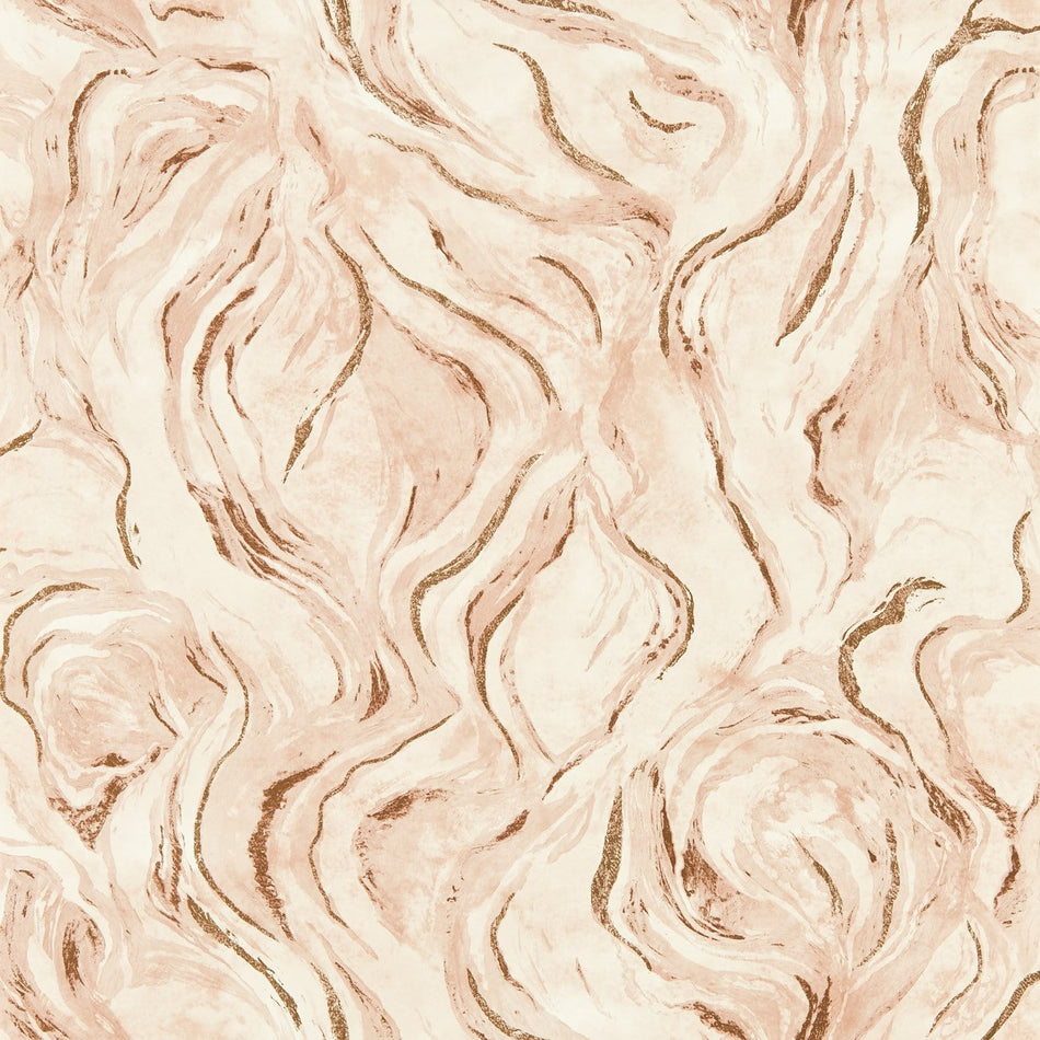 Clarke & Clarke Lusso Lavico Blush Wallpaper