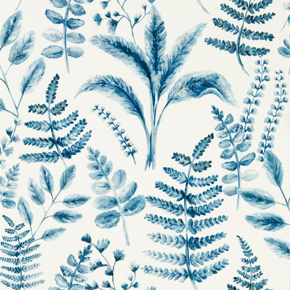 Clarke & Clarke Marianne Bracken Denim Wallpaper