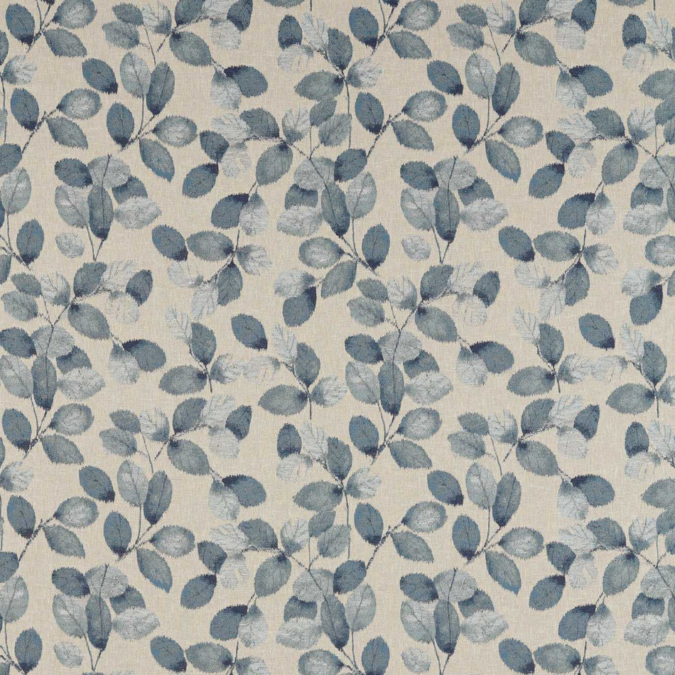 Clarke & Clarke Marianne Northia Denim/Linen Fabric