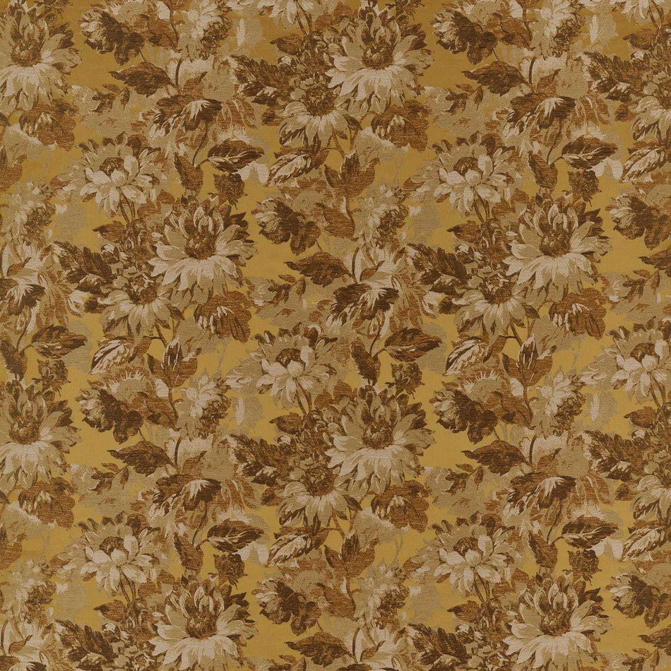 Clarke & Clarke Marianne Sunforest Ochre Fabric
