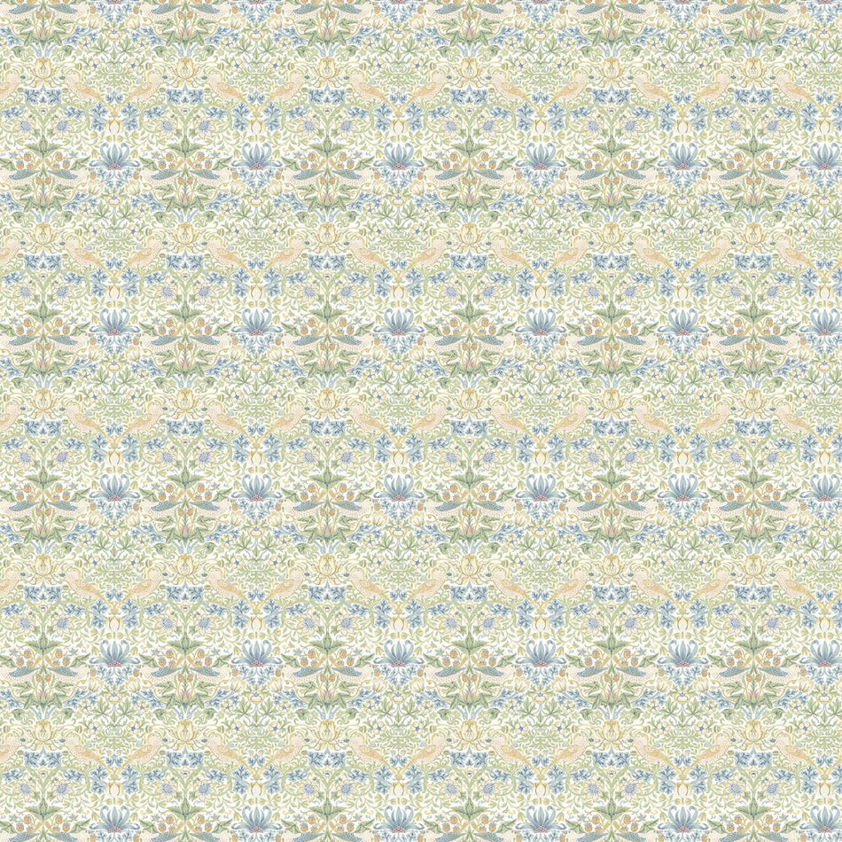 Clarke & Clarke William Morris Strawberry Thief Apple/Blush Fabric