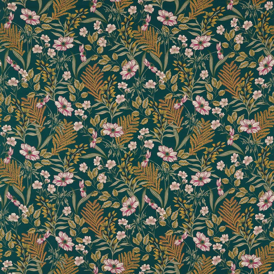 Studio G Ferndene Hazelbury Forest Linen Fabric