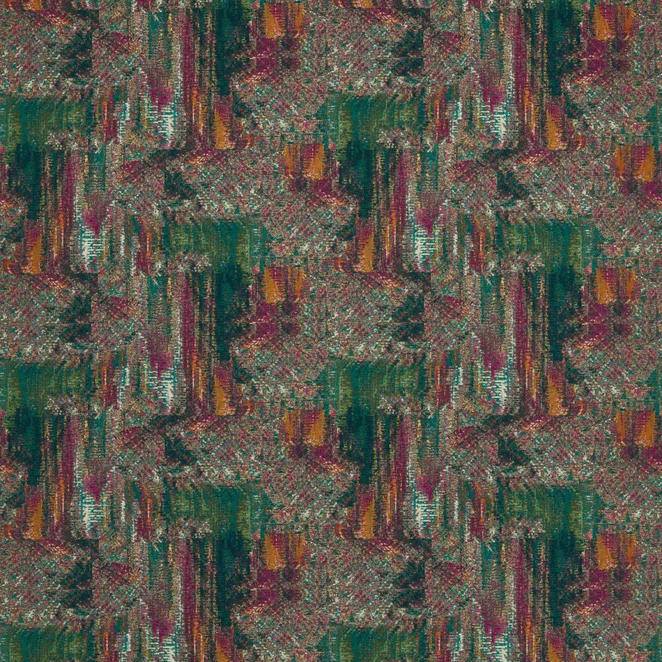 Studio G Ferndene Hillcrest Forest/Raspberry Fabric