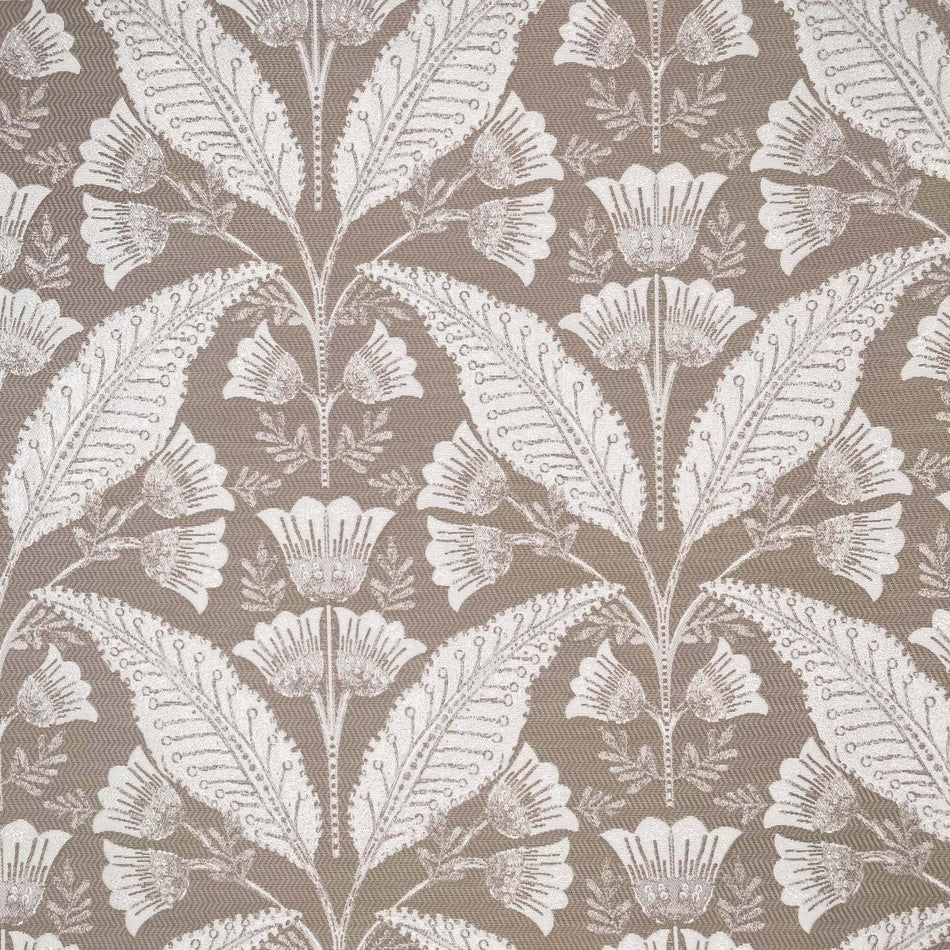 Chatham Glyn Botanical Burghley Mushroom Fabric