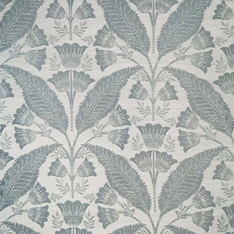 Chatham Glyn Botanical Burghley Sky Fabric