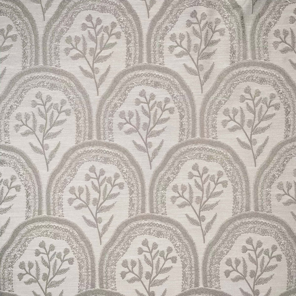 Chatham Glyn Botanical Hollybush Fog Fabric